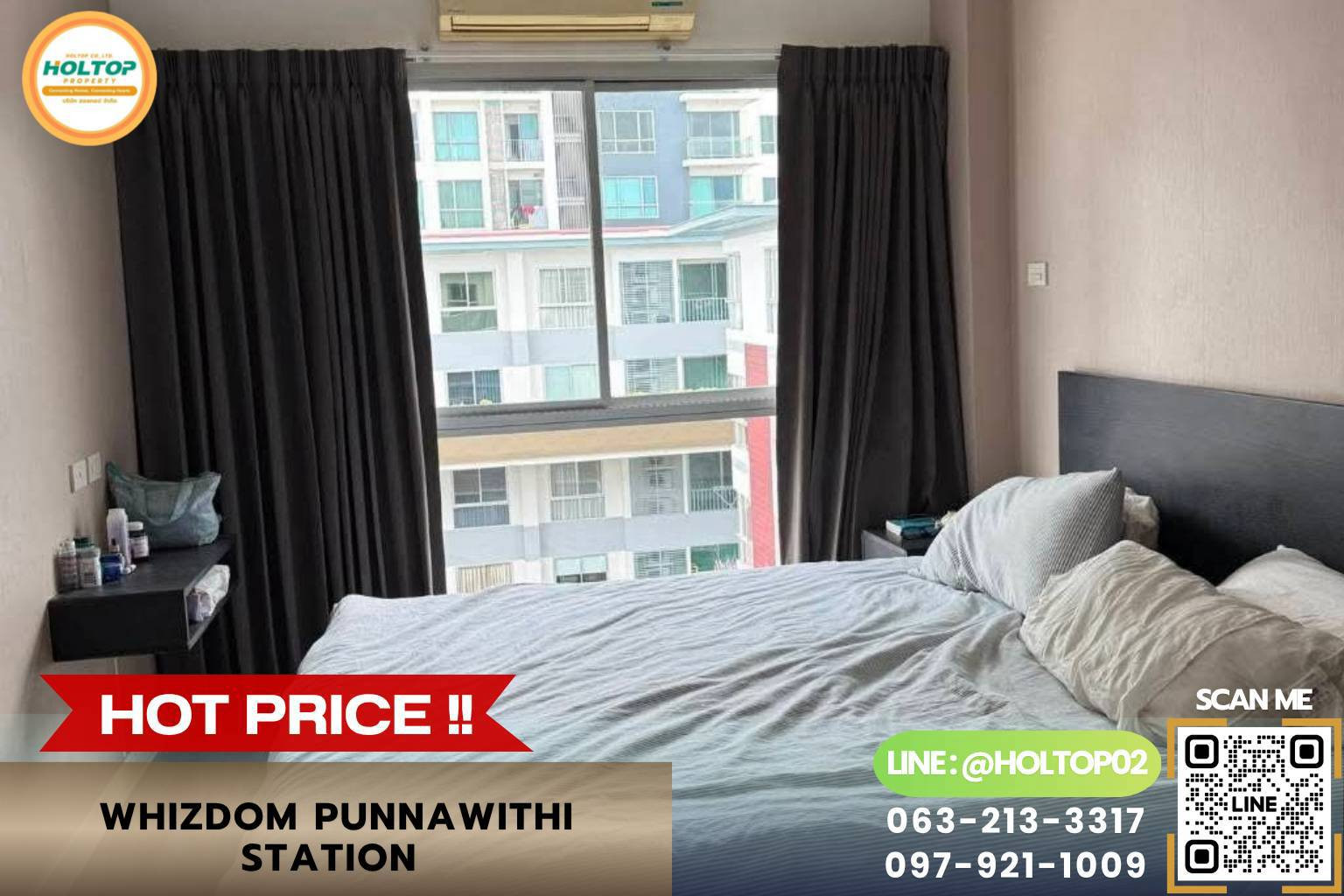 #L1217 Condo for rent Whizdom Punnawithi Station #L1217 Condo for rent Whizdom Punnawithi Station