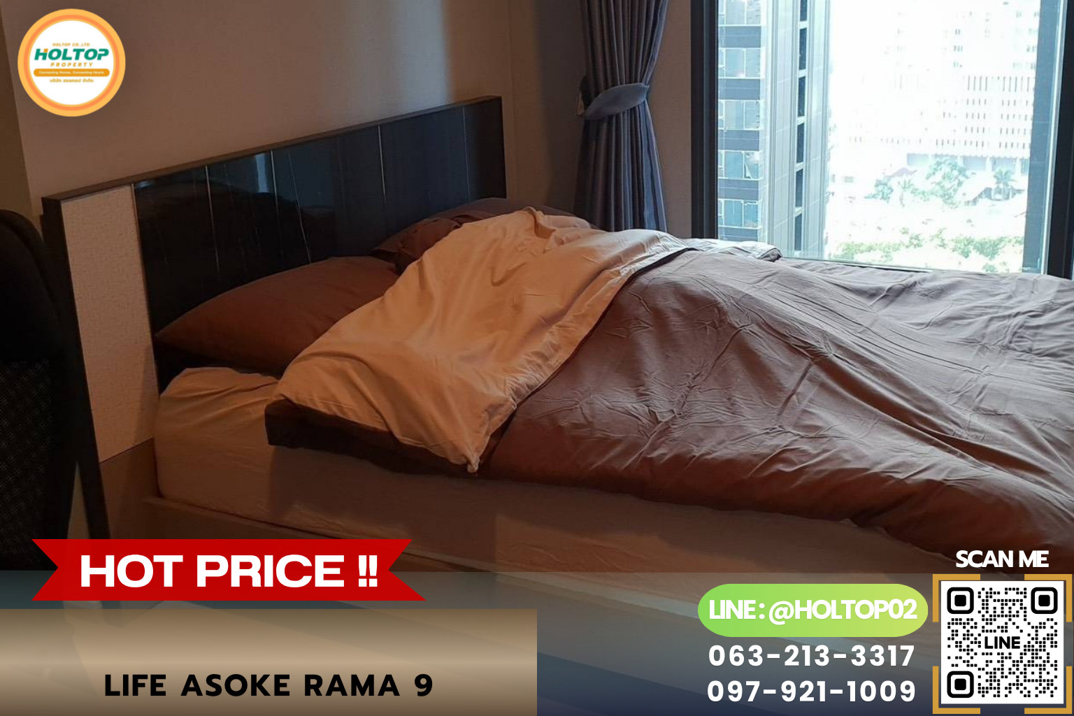 #L1211 ให้เช่าคอนโด Life Asoke Rama 9 #L1211 ให้เช่าคอนโด Life Asoke Rama 9