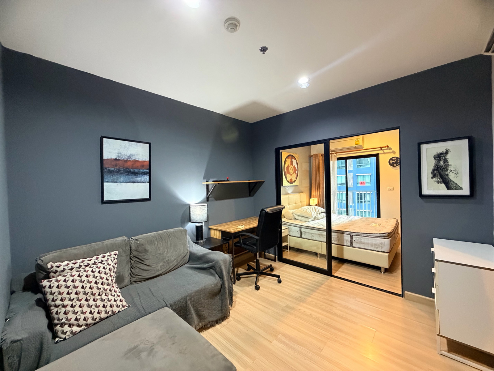 For rent: The niche mono Ratchavipha, good view, beautiful room, very attractive price.