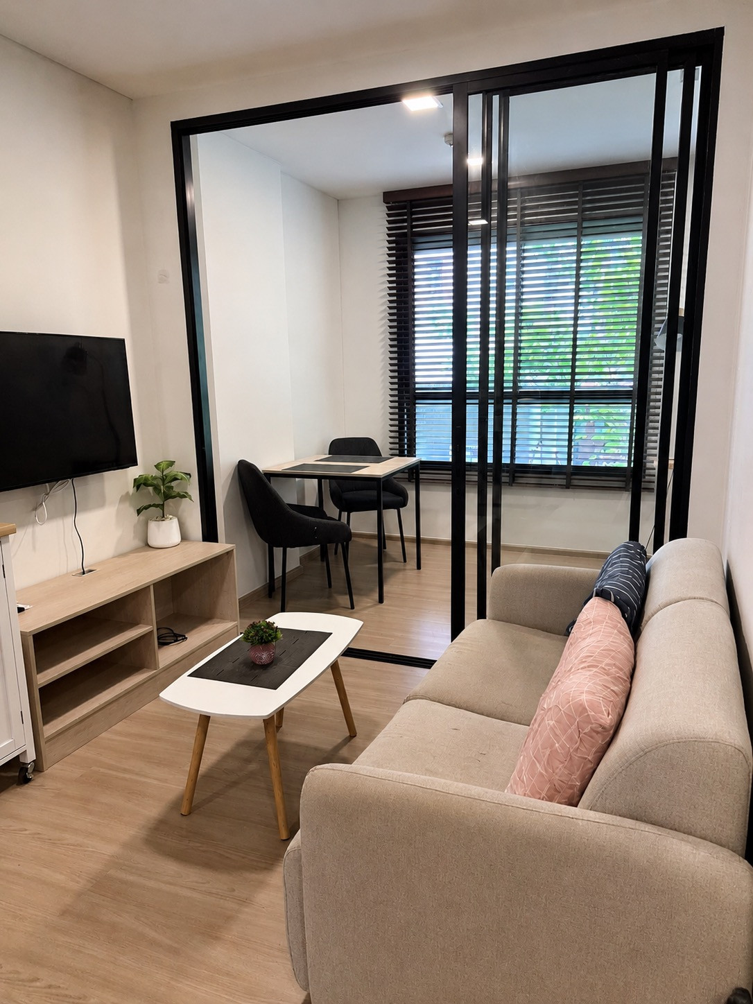  | dcondo reef Phuket 🏡 34 sq.m. 1 Bedroom, 2nd Floor, Pool & Fitness View. Fully furnished, ready to move in. Perfect for living or investment.