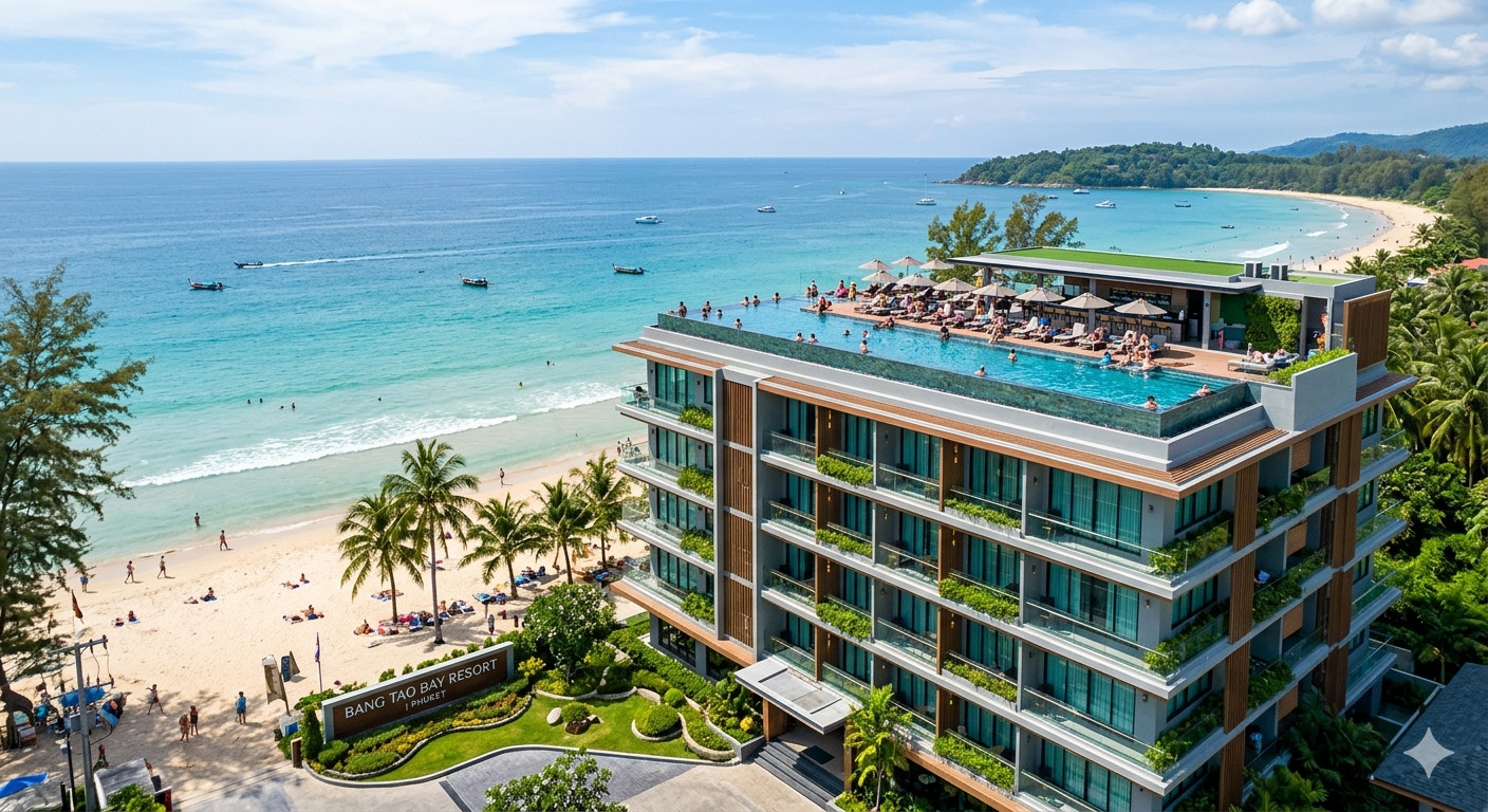 LUXURY 4-STAR HOTEL FOR SALE – 66 KEYS | BANG TAO BEACH, PHUKET.