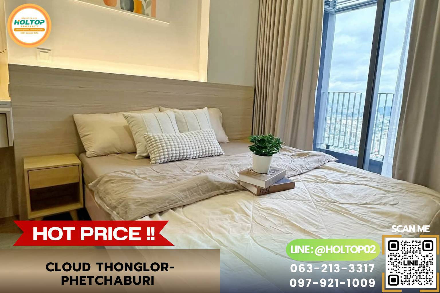 #L1193 Condo for Rent: Cloud Thonglor-Phetchaburi
