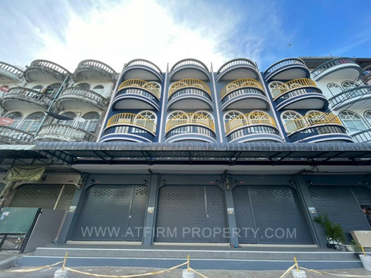 📢4-story building for rent, good condition, commercial building, Soi Phetkasem 52, near MRT Phasi Charoen, near Seacon Bang Khae // 087-556-4977 Aon📢