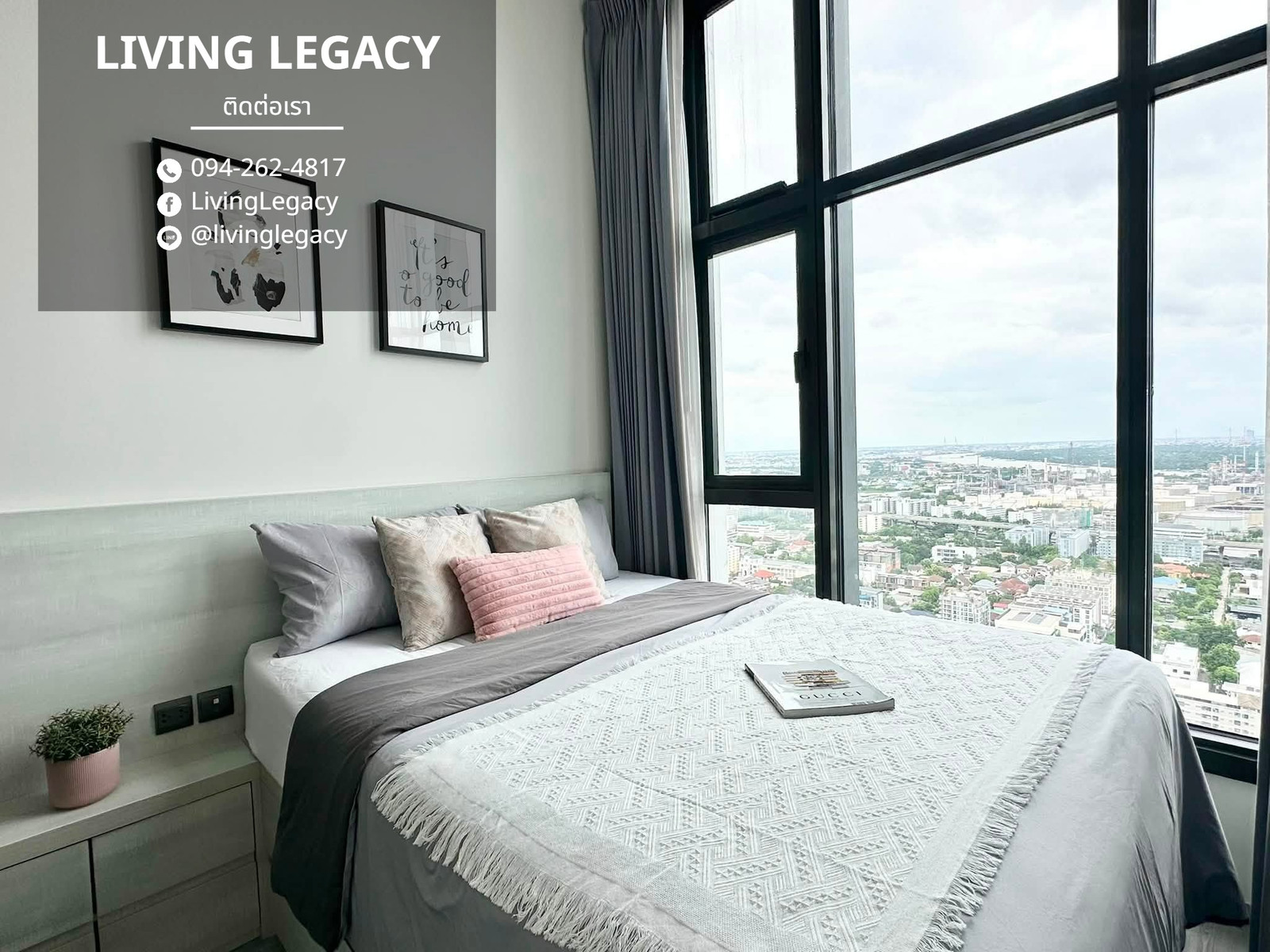 TKKLW3 เช่าด่วน คอนโด THE LINE Sukhumvit 101 ชั้น 29 | 28 ตร.ม. | 1 นอน 1 น้ำ | 18,000 บ./ด. | LINE: @livinglegacy – รูปที่ 3