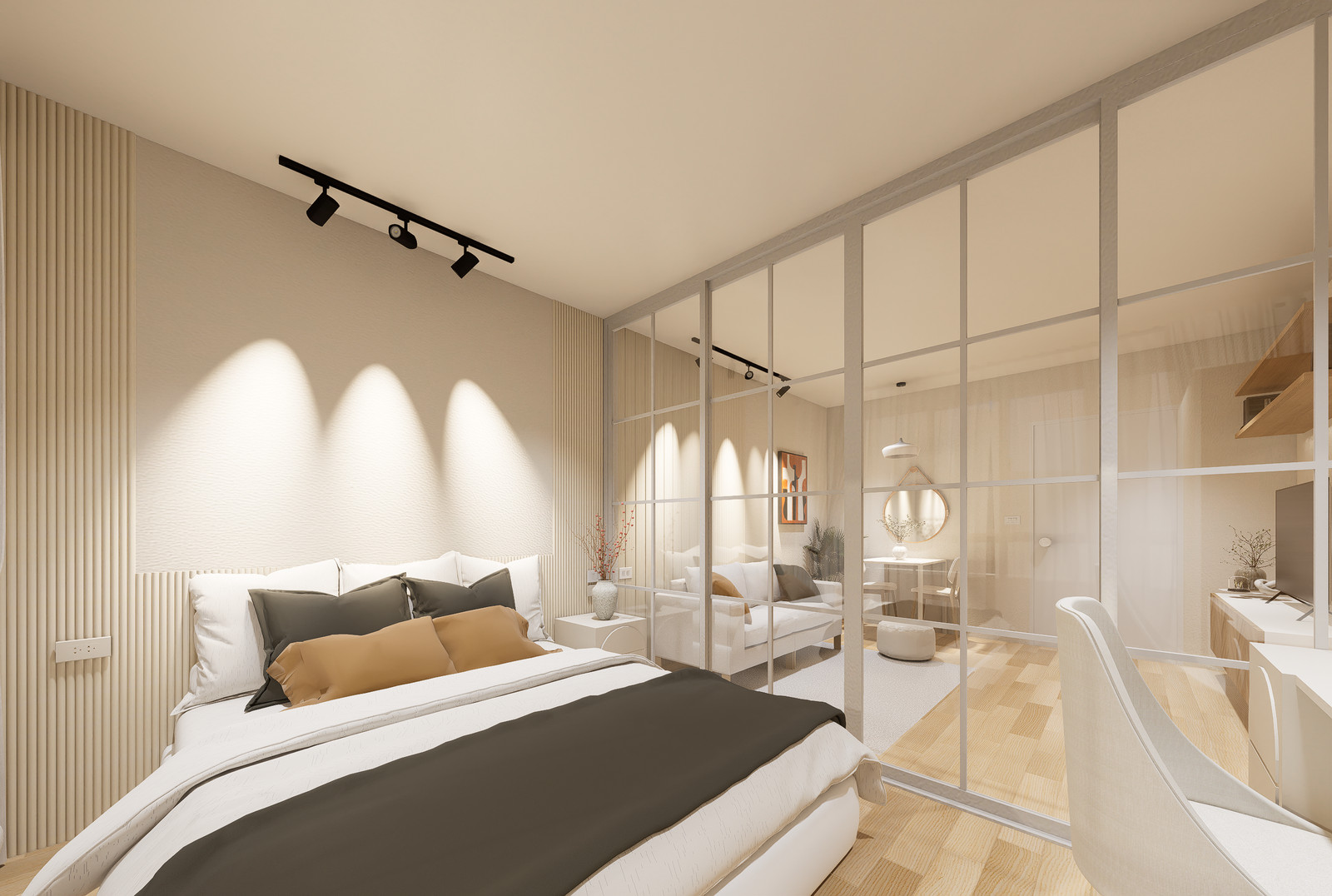624 Condolette Lat Phrao, beautiful room, ready to move in, fully decorated, newly renovated throughout the room. 624 Condolette Lat Phrao, beautiful room, ready to move in, fully decorated, newly renovated throughout the room.