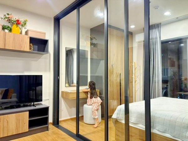 Lotus's Ladprao 220m.The Line Vibe 25th fl 34sq.m. Condo for rent near BTS HaYaek Ladprao 700m. 19,