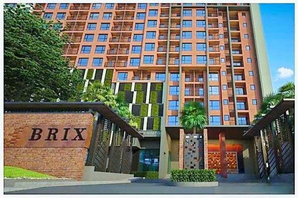 For rent Brix Condominium Charan 64 21st fl. 35sq.m. 1bed 1bath 12,999THB per month near MRT Sirindh