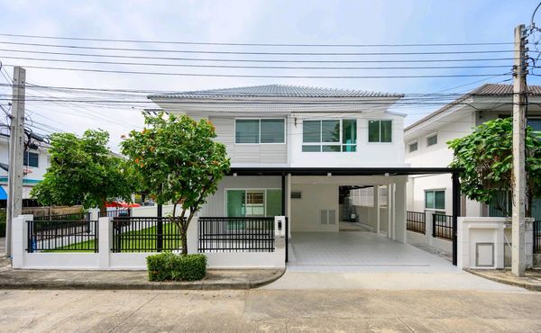 💫ขาย บ้านเดี่ยวหลังมุม เพอร์เฟคพาร์ค พระราม 5-บางใหญ่ เฟส 5💫 🏡บ้านเดี่ยวหลังมุม ตกแต่งใหม่ แปลงพิเศษใกล้ทะเลสาบ ทำเลซอยวัดพระนอน บางใหญ่  ✨บ้านเดี่ยวหลังมุม เป็นส่วนตัว ✨ตกแต่งใหม่ พร้อมอยู่ ✨แปลงพิเศษ ใกล้ทะเลสาบ บรรยากาศดี ✨บ้านหันหน้าทิศเหนือ ร่มรื่