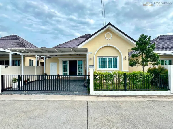 ขาย/ผ่อนตรง บ้านเดี่ยวสภาพใหม่ โครงการดีญ่า วาเล่ย์ พัทยา (โรงโป๊ะ)