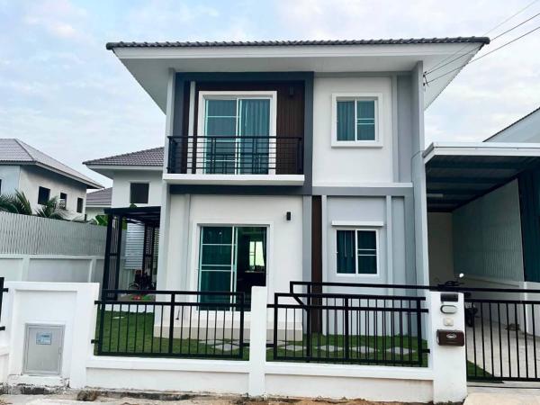 ขายบ้าน  ลลิลทาวน์ แลนซีโอ คริป เพชรเกษม-พุทธมณฑลสาย 4 อ้อมน้อย กระทุ่มแบน สมุทรสาคร CX-172539