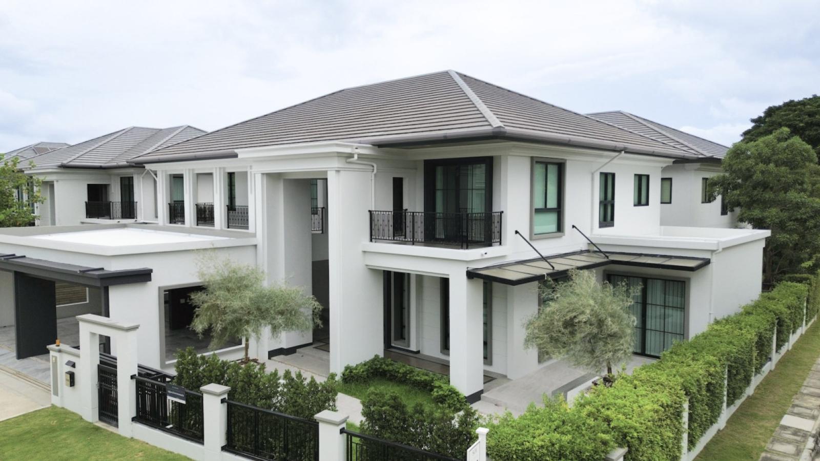 ขายบ้าน  คฤหาสน์หลังใหญ่ที่สุด เศรษฐสิริ พระราม 5  ตำแหน่งสวย หัวมุม วิวสวน CX-172060