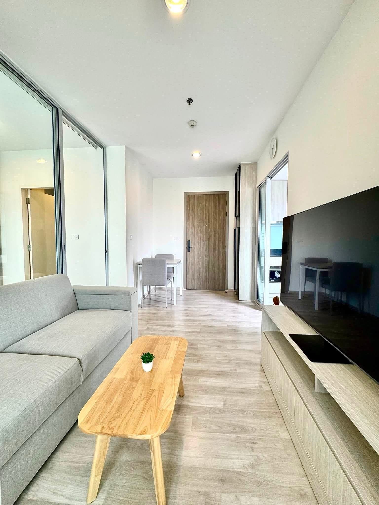 🔥✨Corner unit with beautiful, unblocked view🏙️ Closed kitchen | Ready to move in. Type: 1 bedroom, 1 bathroom, 1 multipurpose room. – รูปที่ 3