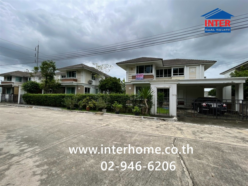 2-story detached house, 136 sq m, Home Place The Park Village. Ring Road-Rama 9 Pattana Rural Road 3 New Krungthep Kreetha Road, Lat Krabang District, Bangkok