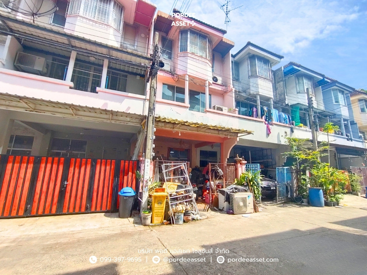 ทาวน์เฮาส์ 3 ชั้น ถ.แจ้งวัฒนะ-ปากเกร็ด ซ.36 ทำเลดี ใกล้รถไฟฟ้า ราคาถูก : Townhouse 3 levels Chaengwattana - Pak Kret 36 – รูปที่ 4