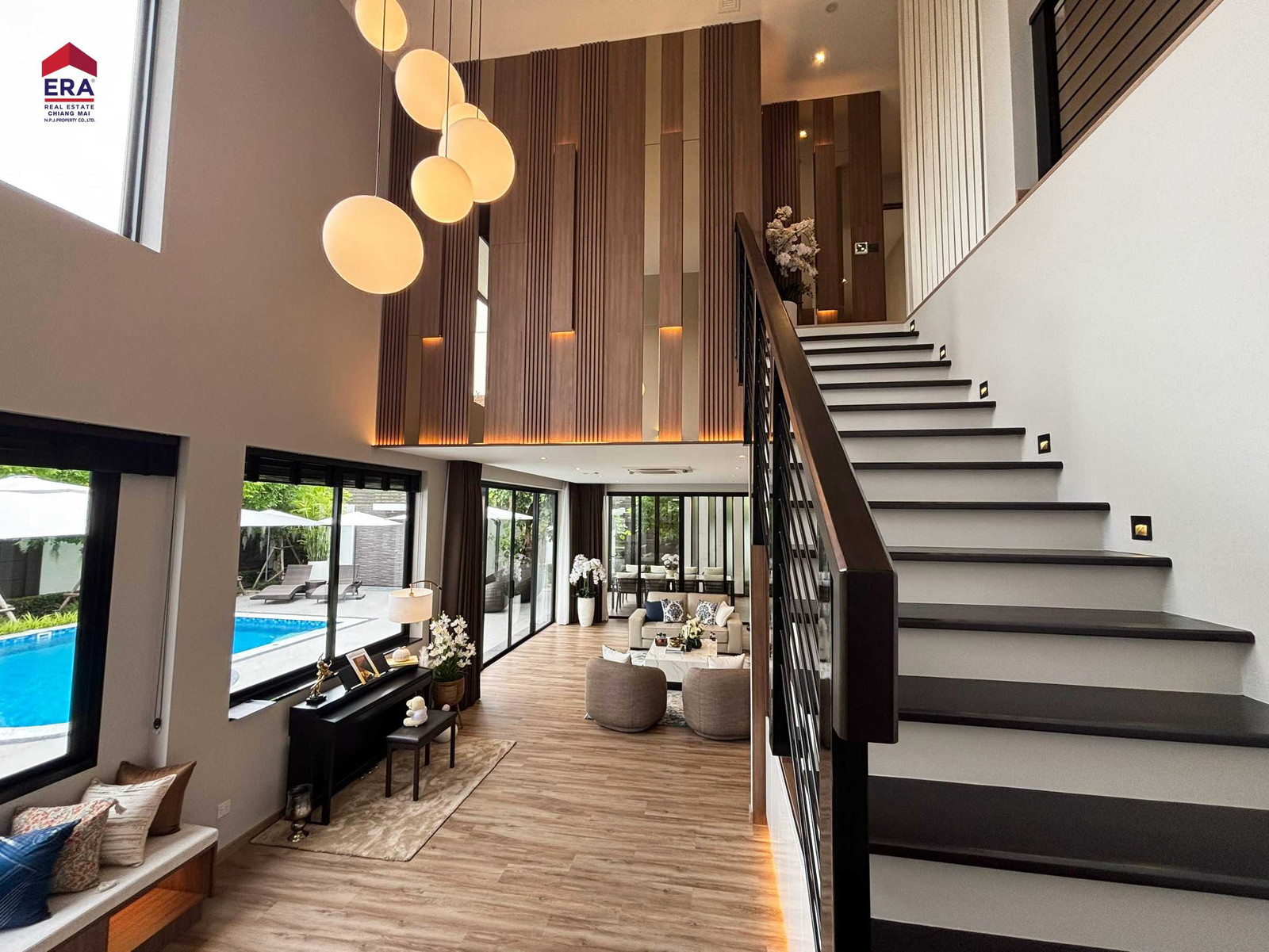 Luxury Pool Villa @ Kad Farang ทำเลที่ดีที่สุดของหางดง พร้อมเฟอร์นิเจอร์ – รูปที่ 3