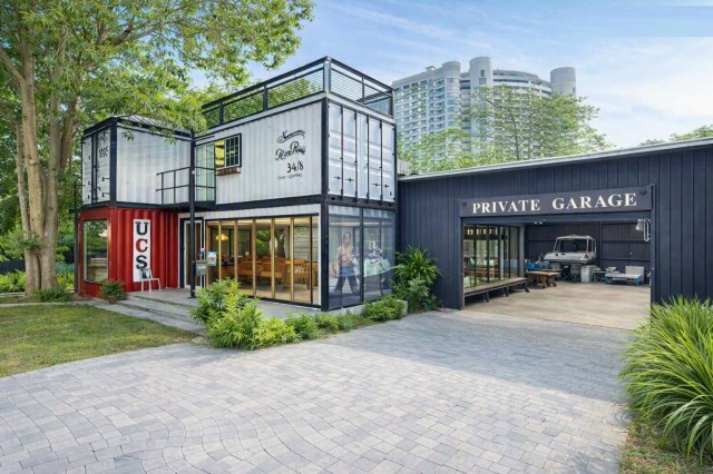 NamRin Beach Sukhumvit Rd.20m. BanChang Rayong. 3-story building land cabin-style warehouse 2bed 27, NamRin Beach Sukhumvit Rd.20m. BanChang Rayong. 3-story building land cabin-style warehouse 2bed 27,