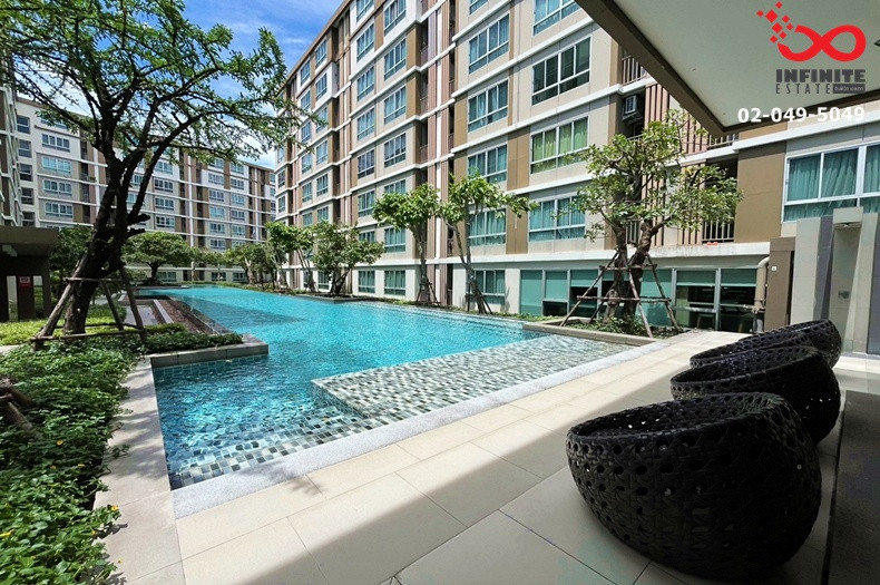 ขายและให้เช่า ดี คอนโด แคมปัส รังสิต 2 ชั้น 6 พื้นที่ 30 ตร.ม. เฟอร์นิเจอร์ครบ ใกล้ ม.ธรรมศาสตร์ – รูปที่ 2