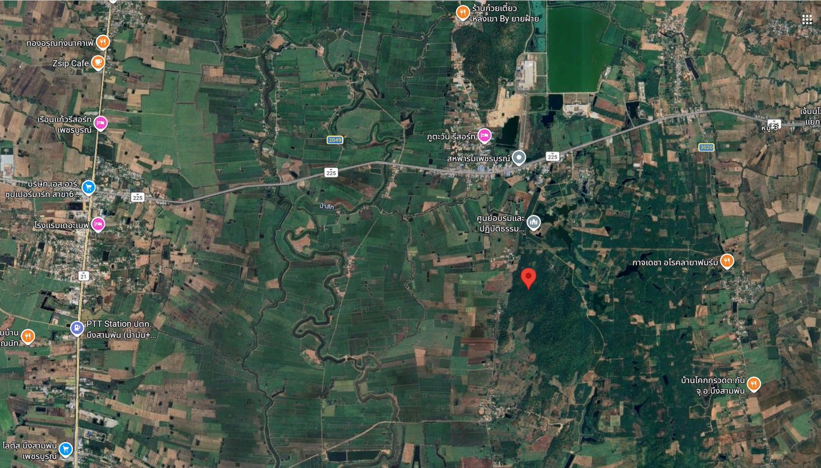 Beautiful land for sale, green city plan, area 1 rai 1 ngan (500 square wa), Bueng Sam Phan District. Phetchabun Province – รูปที่ 2