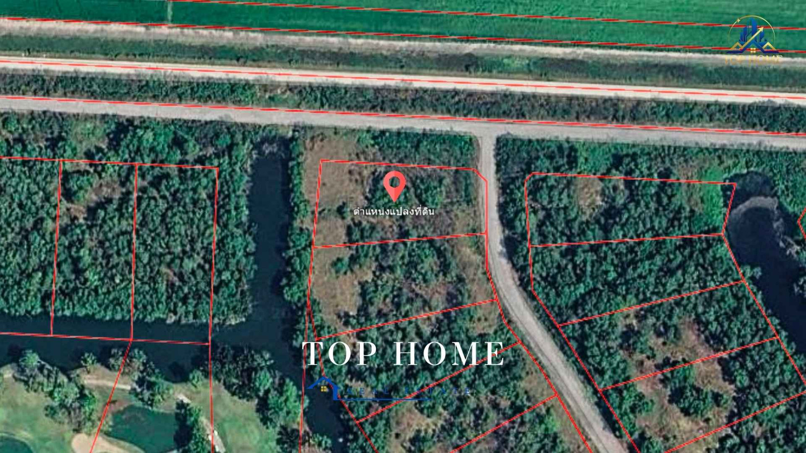 🔥 Urgent sale! Empty land 2 rai, corner plot on 2 sides, Lam Luk Ka golf course 🔥 💰 only 5,990,000 baht | 7,487 baht/sq m. – รูปที่ 2