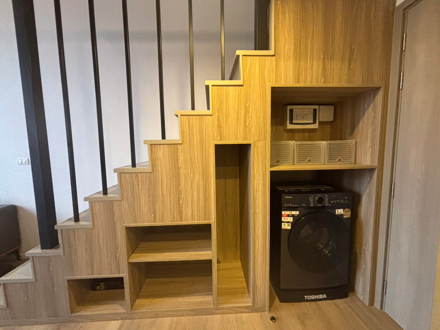 🔥ห้องไปไวมาก! Rare to find any available units, fancy loft unit for rent in Onnut, next to Wells International School, don't miss!🔥  – รูปที่ 3