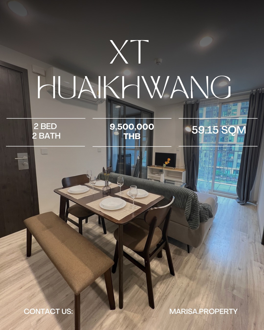 2ห้องนอน XT Huaikhwang ปรับราคาลง เหลือ 9.5mb 2ห้องนอน XT Huaikhwang ปรับราคาลง เหลือ 9.5mb