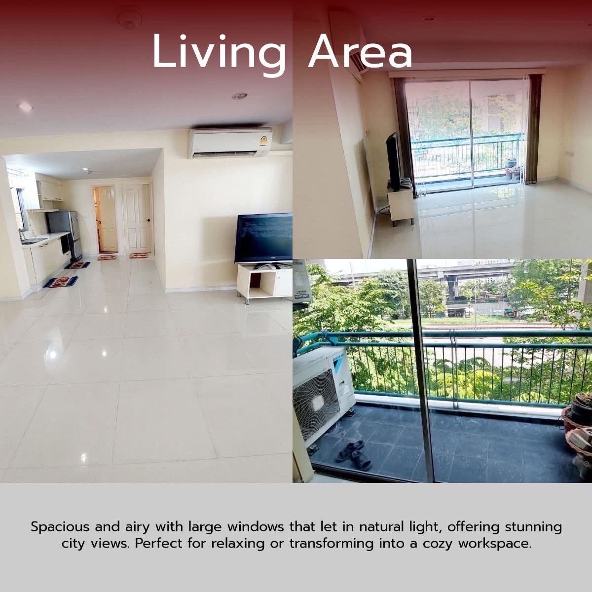 Hot deal 🔥Park View วิภาวดี ตึก A1 ✨ ห้องใหญ่ 2 นอน อยู่สบาย ราคาเพียง 2.7 M  – รูปที่ 4
