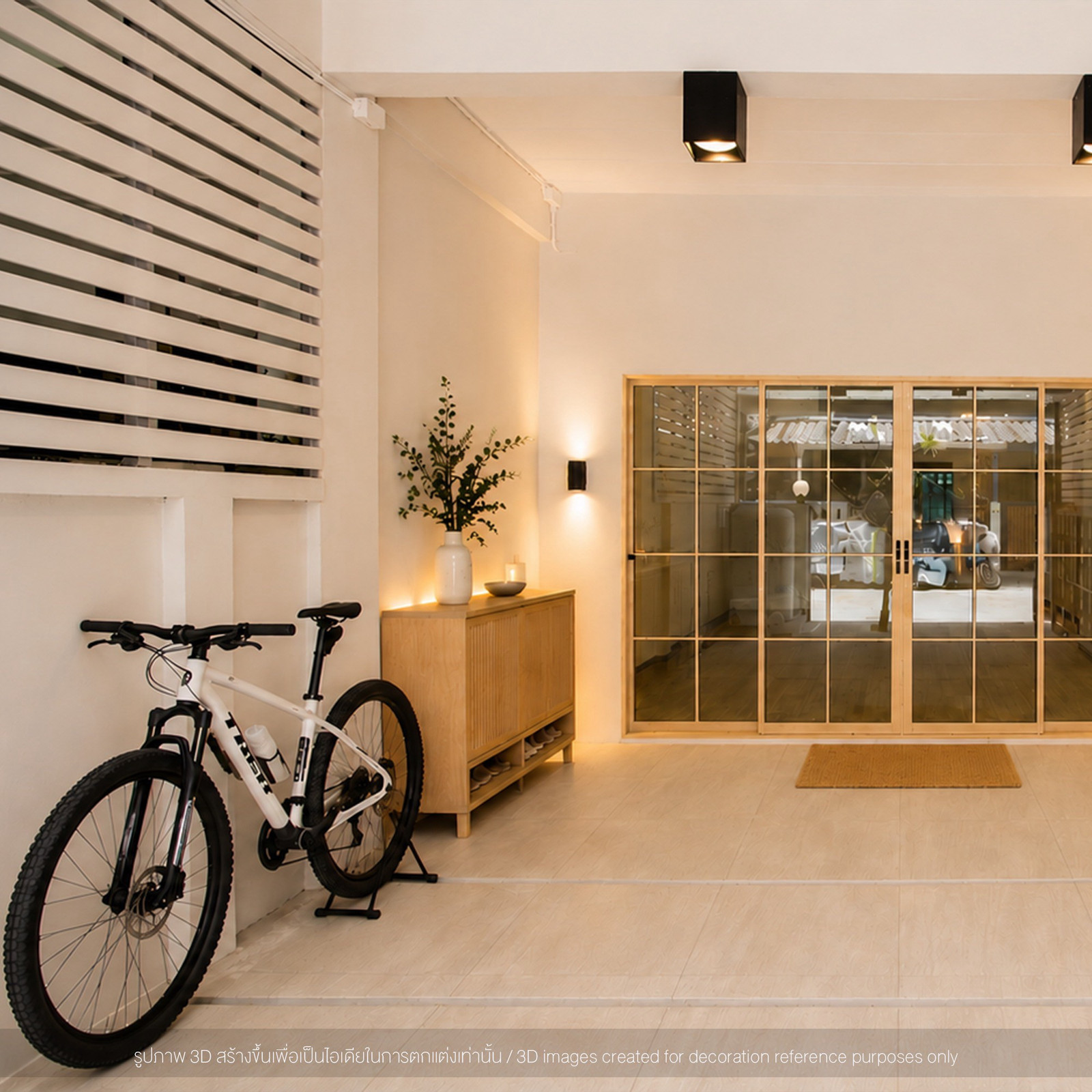 3-story townhouse for sale, completely renovated, ready to move in 📍 Sinthawee Village 8, Rama 2 | House number 1/34 – รูปที่ 4