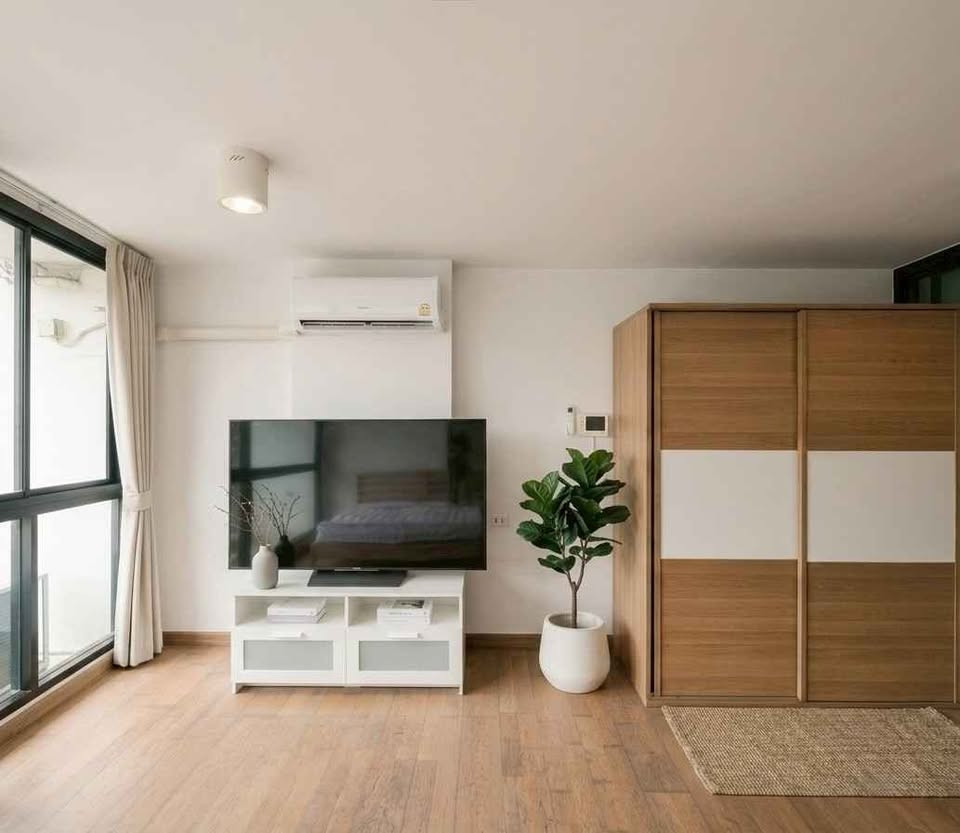 Newly renovated room, large size, near BTS Phra Khanong, Bangkok Feliz – รูปที่ 3