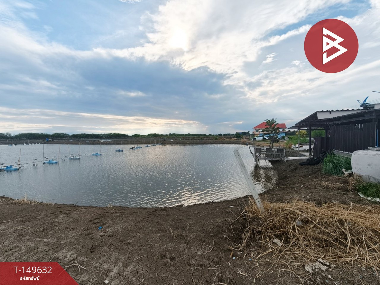 Land for sale, area 8 rai 2 ngan 88 square wah, Bang Pakong, Chachoengsao. – รูปที่ 2