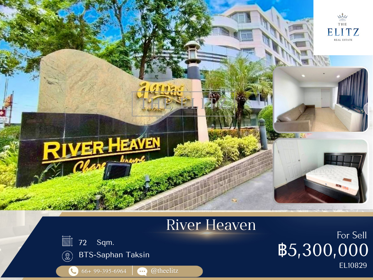 ✨ Freshly Renovated Riverfront | Prime Location near Asiatique - Resort Feeling - Great Value ✨ 