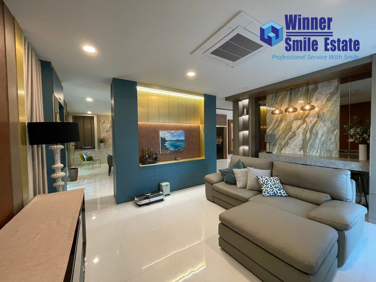 Single house for rent at The City Bangna 1, located next to Mega Bangna. Beautifully furnished Single house for rent at The City Bangna 1, located next to Mega Bangna. Beautifully furnished