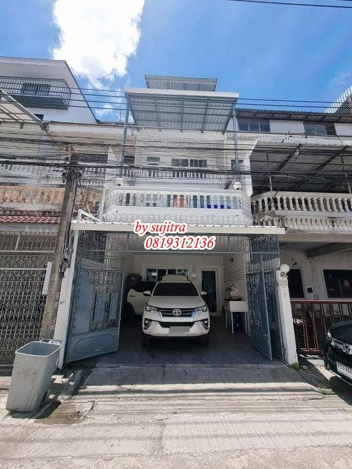 ให้เช่า ทาวน์โฮม 4 ชั้น 25 ตรว. อยู่ใกล้ MRT สุทธิสาร ให้เช่า ทาวน์โฮม 4 ชั้น 25 ตรว. อยู่ใกล้ MRT สุทธิสาร