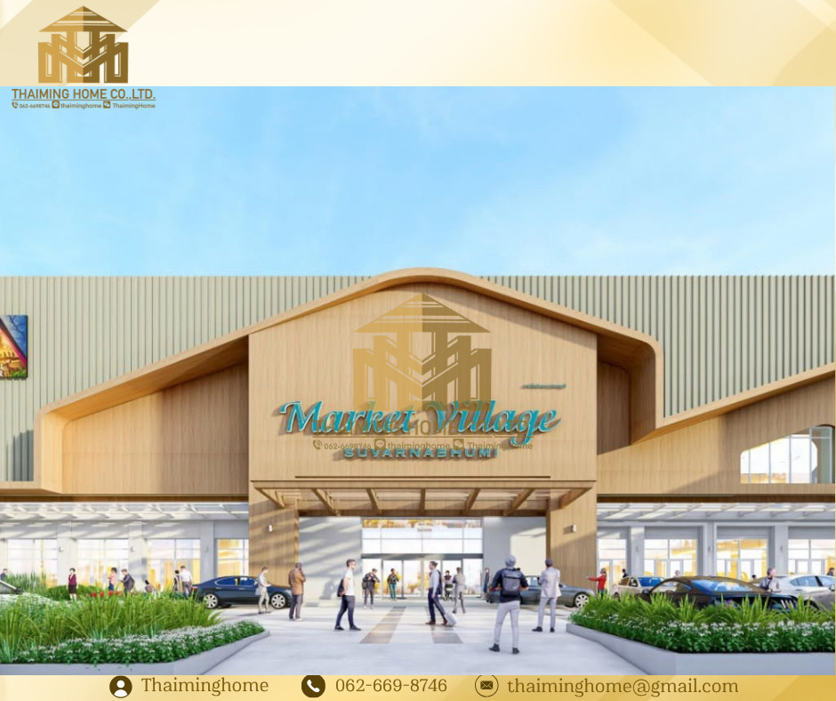 Shop space for rent, Market Village Suvarnabhumi shopping center, Market Street zone, Bang Phli location, Samut Prakan (TW07-2826) – รูปที่ 2