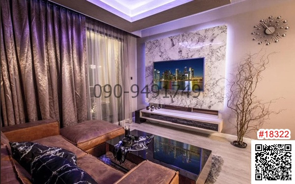 Condo for sale, Supalai Premier Place Asoke, 2 bedrooms, corner room, near MRT Phetchaburi.