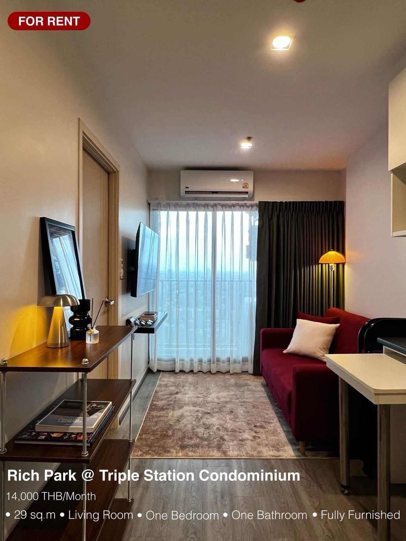 for rent:Rich park@Triple Station