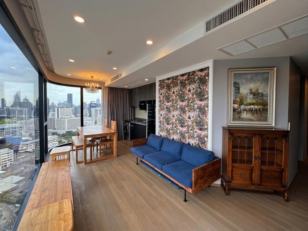 ขายคอนโด Ashton Chula-Silom ชั้น 28 ห้องมุมวิวสวย | 2 ห้องนอน 2 ห้องน้ำ แต่งครบ พร้อมอยู่ ใกล้ MRT สามย่านเพียง 180 เมตร  – รูปที่ 3