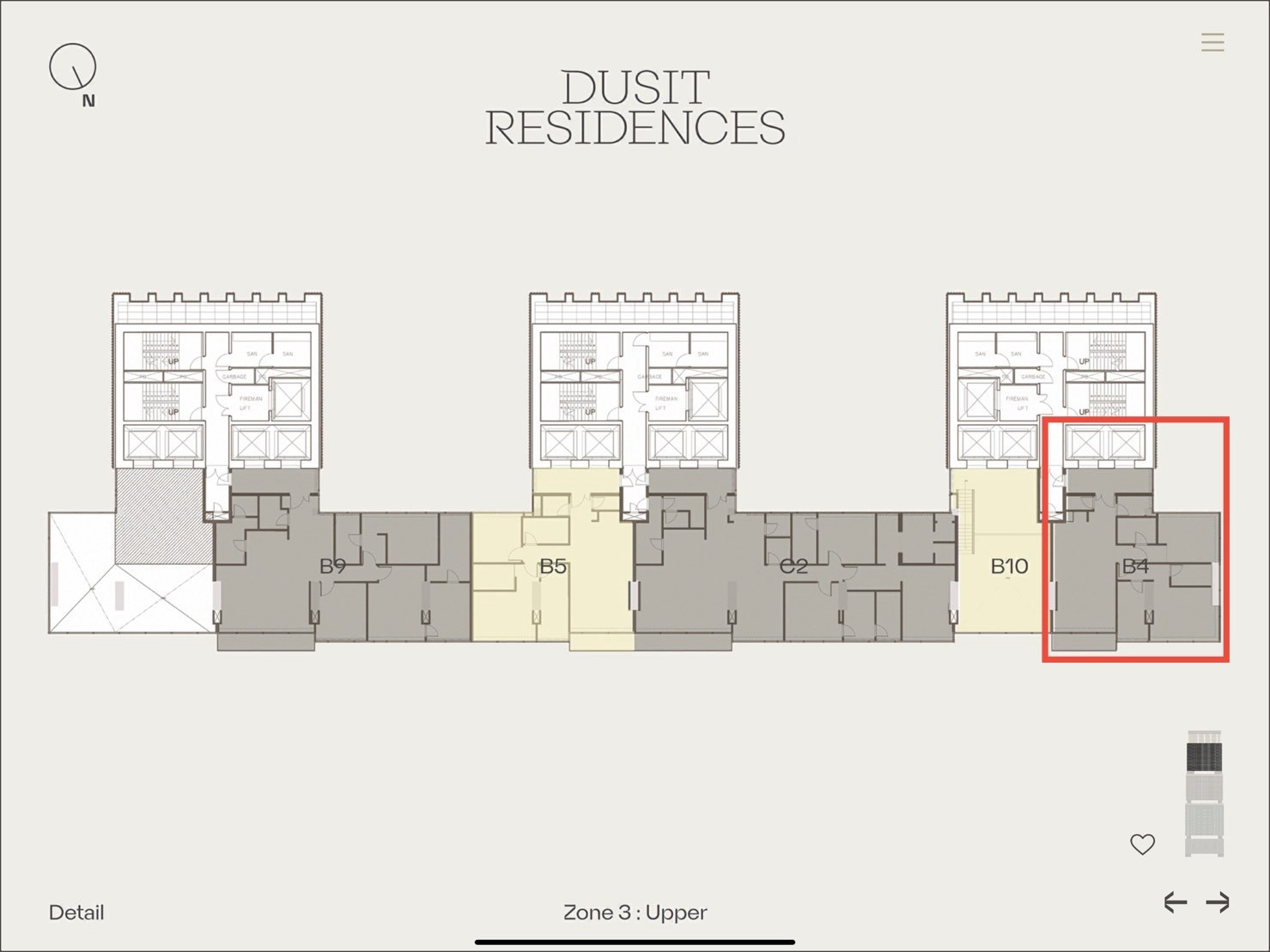 Rare Super High-Floor Corner Residence at Dusit Residences | Floor 59 · Approx. +237 m · 118.25 sq.m. · 270° panoramic views – รูปที่ 2