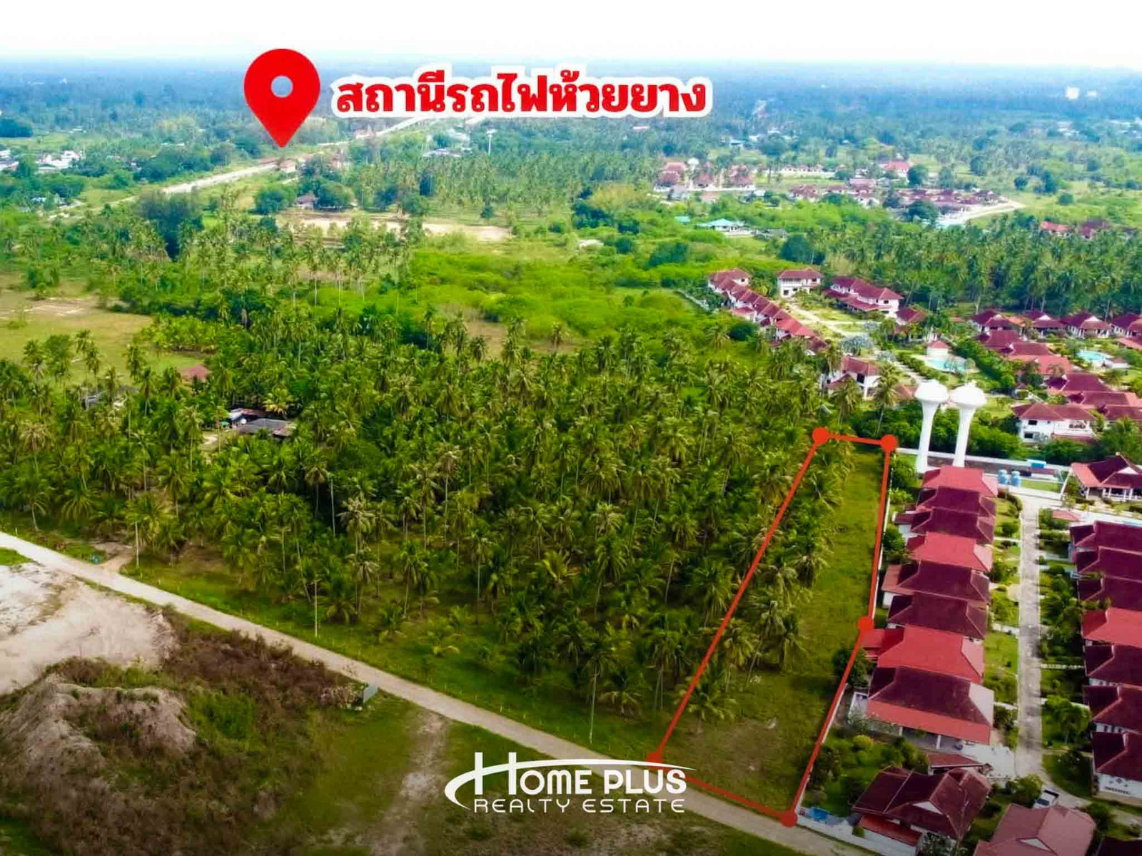 ขายที่ดิน 2 ไร่ ใกล้สถานีรถไฟห้วยยาง ทับสะแก ประจวบคีรีขันธ์ – รูปที่ 4