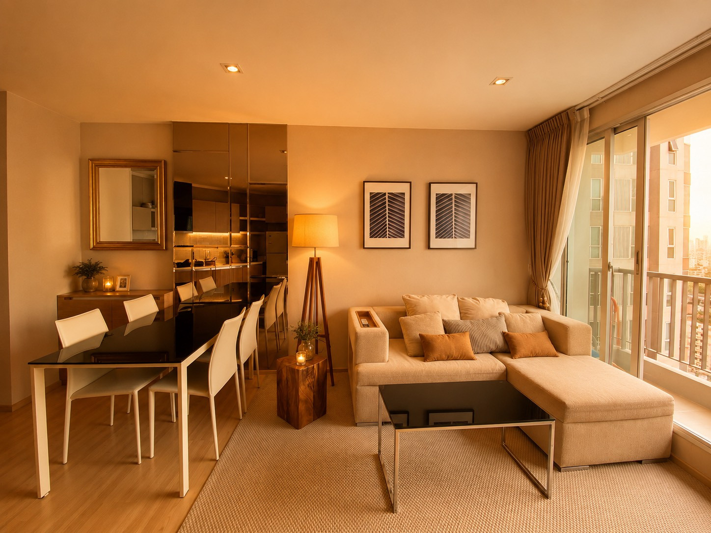 ห้องมุมสวยแกรม Rhythm Sathorn ราคาดีกว่าตลาด 4000-5000 บาท – รูปที่ 3