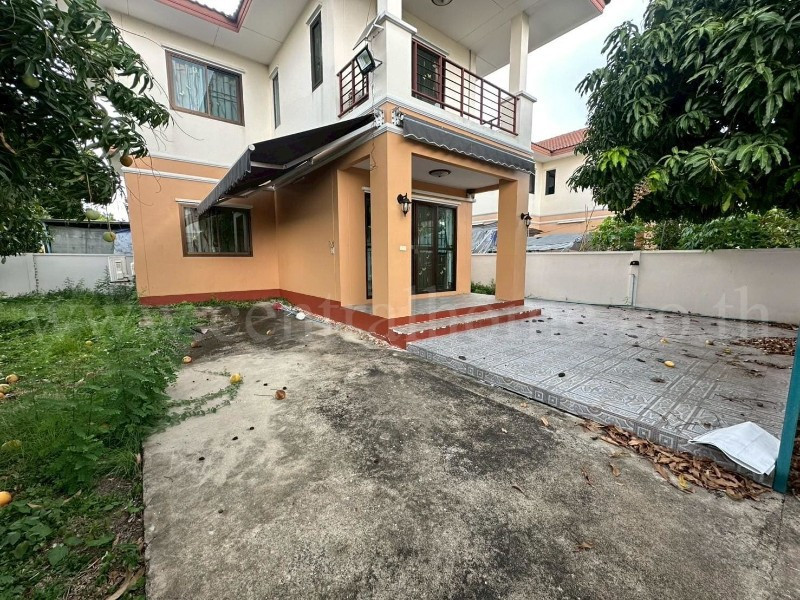 บ้านเดี่ยว เฟื่องสุข 5 บางบัวทอง นนทบุรี หลังริม ราคาถูก – รูปที่ 2