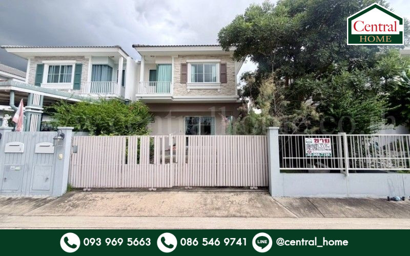 For rent, semi-detached house, Villaggio Rangsit-Khlong 2.