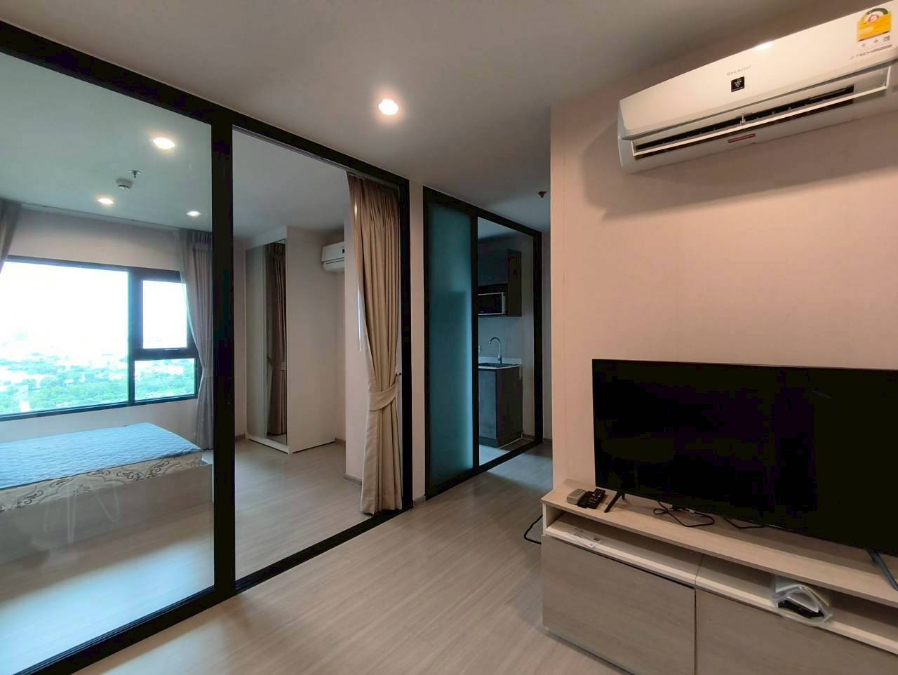 PFD-09025 Condo for sale, Aspire Erawan Prime, fully furnished, ready to move in, near BTS Chang Erawan 🏙️