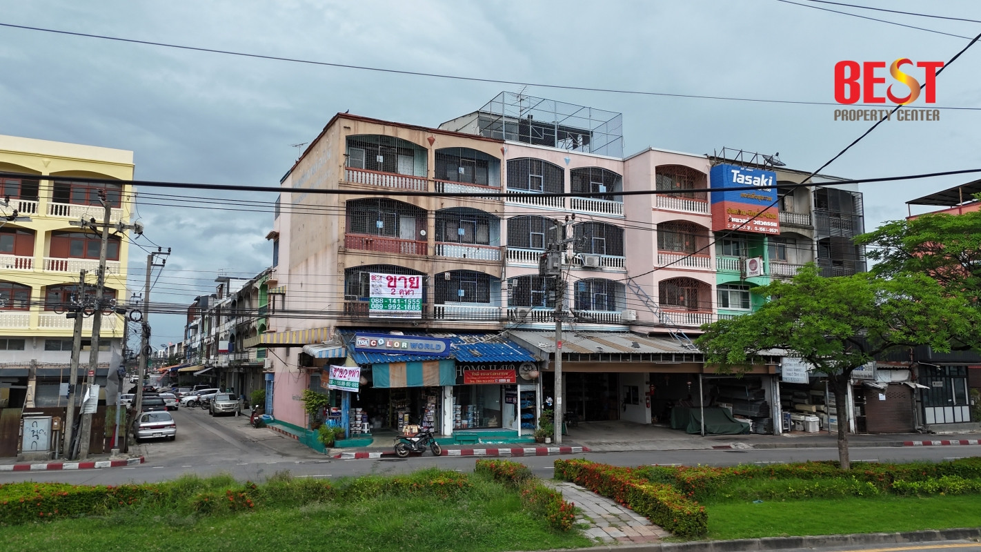 Commercial building for sale, corner plot, 2 units, location at the entrance of Soi Phraya Suren 4 / Ramintra 109, near the Pink Line, Bang Chan Station, only 800 meters. – รูปที่ 3