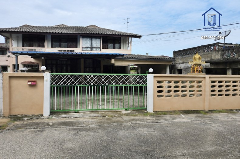 2-story detached house for sale, 56 square wah, Jamon Community, Soi Lam Luk Ka 3, near BTS Khu Khot, Don Mueang Airport. 2-story detached house for sale, 56 square wah, Jamon Community, Soi Lam Luk Ka 3, near BTS Khu Khot, Don Mueang Airport.