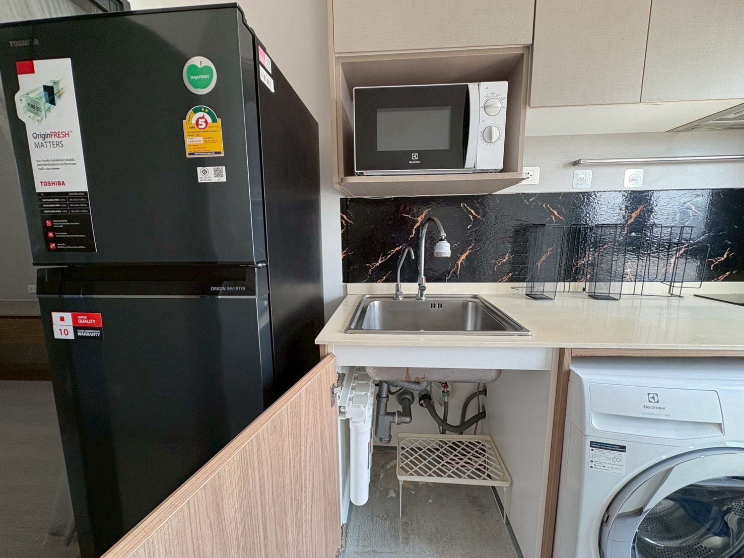 12k 🚨 Ideo Thaphra Interchange, first come, first served. The remaining rooms fill up quickly, ready to move in on 5 Oct. There is a room divider. – รูปที่ 4