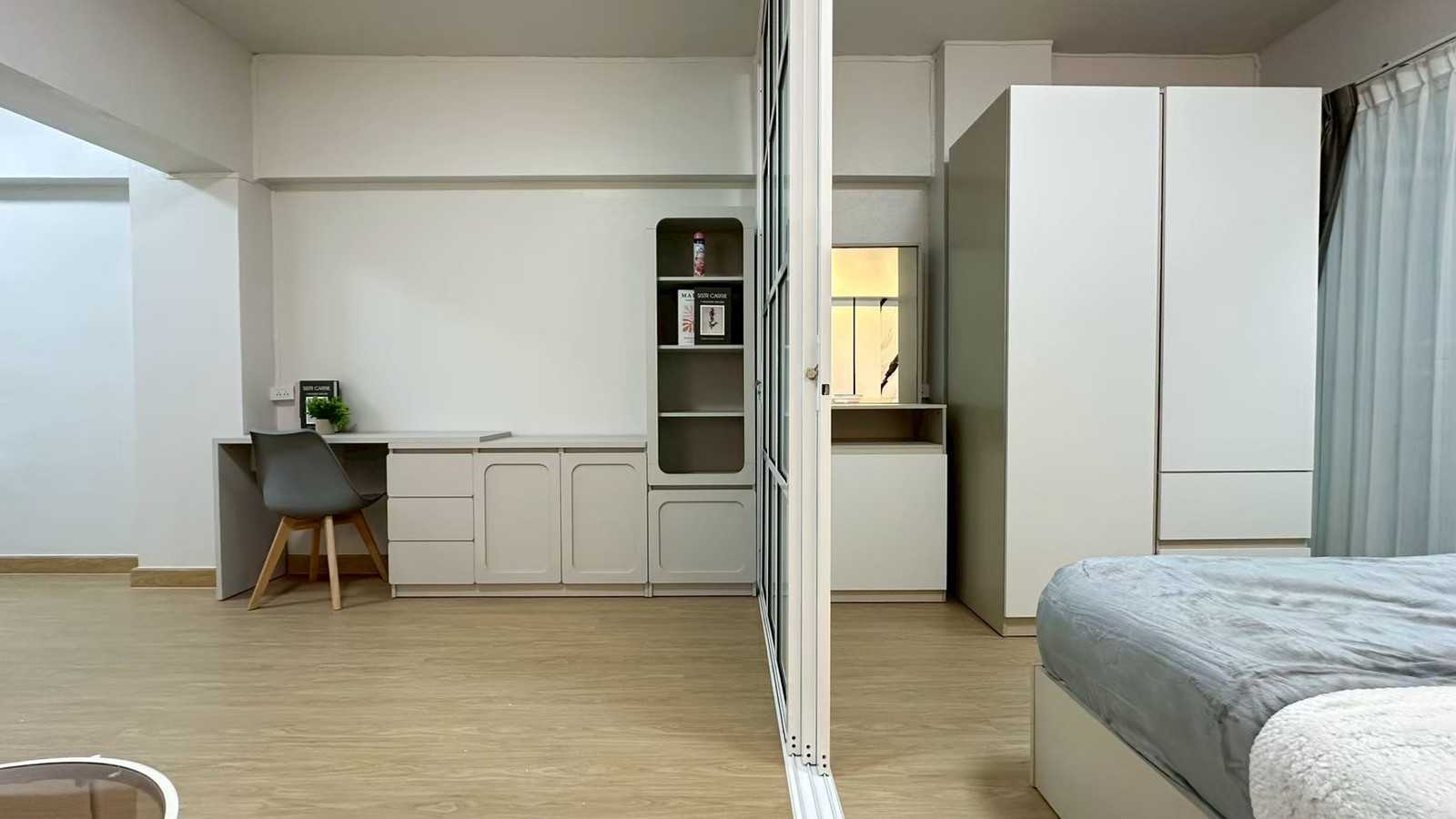 Condo for sale, fully furnished, ready to move in Plus built-ins throughout the room. Worth the price 🤭💖 – รูปที่ 3