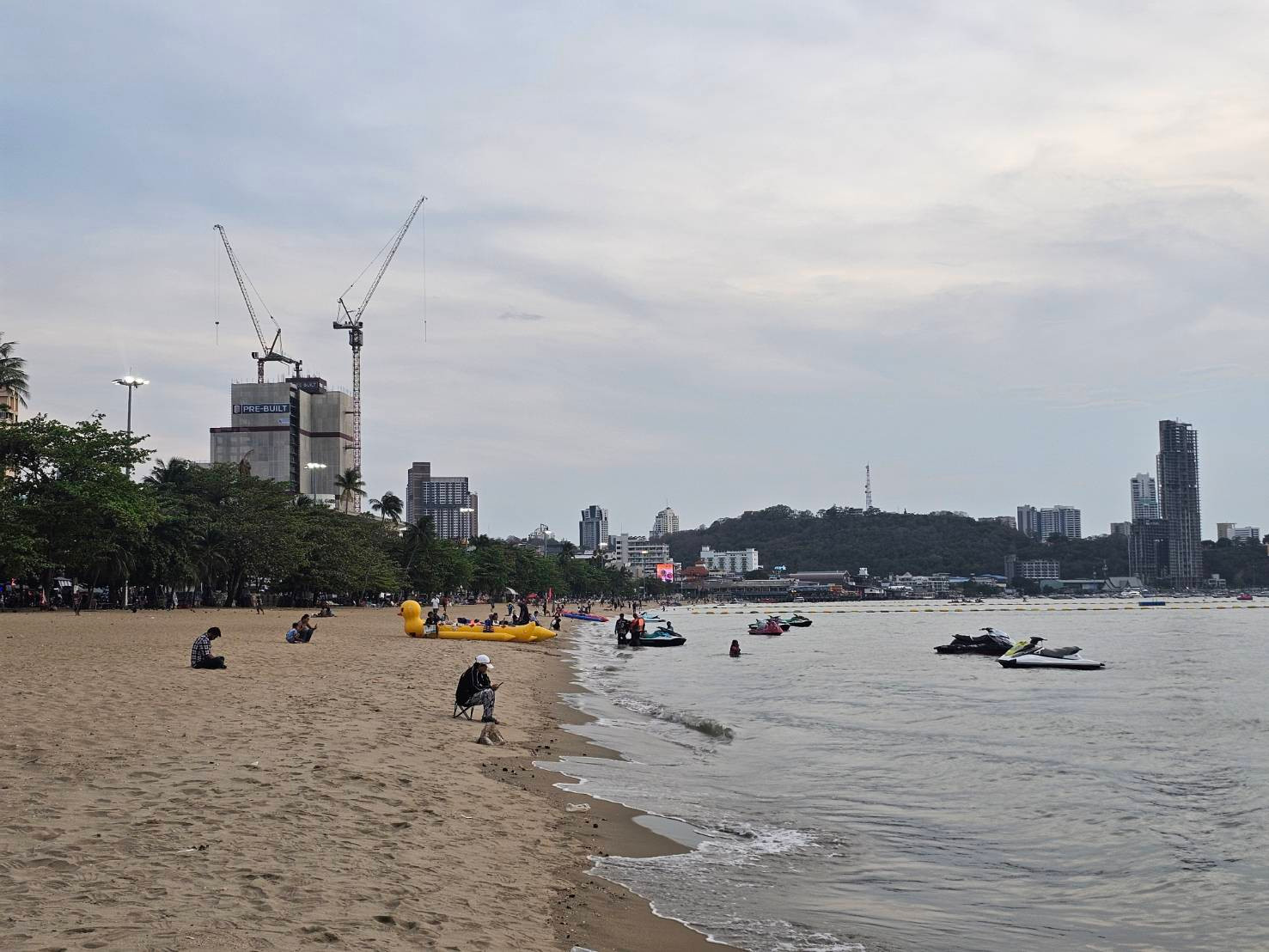 ขายดาวน์ 2 bedroom (1+1) PTY Sai 1 ชั้นสูง วิวโค้งพัทยาเหนือ – รูปที่ 3