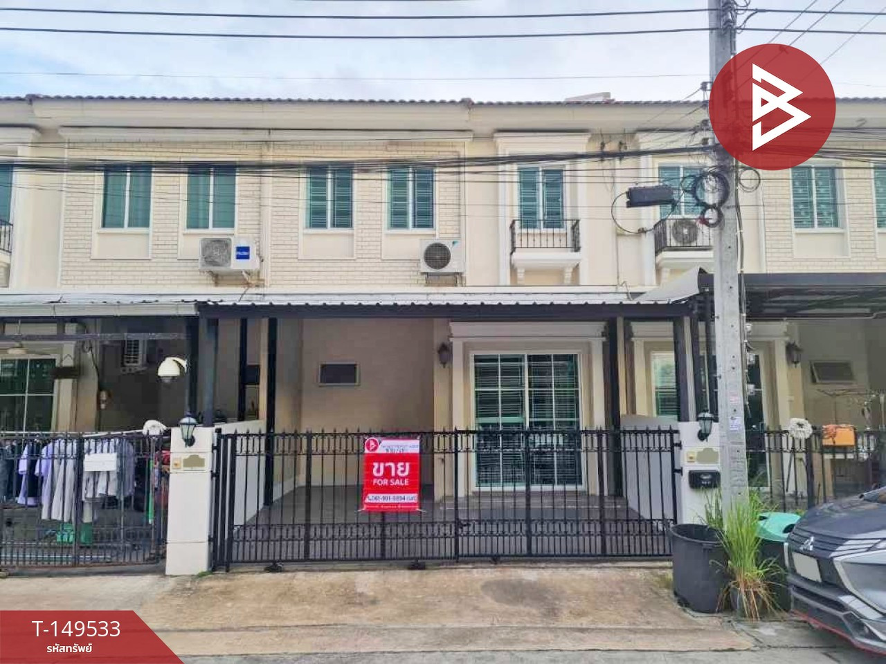 For sale/rent Townhouse Pruksa Ville Village 102 Bangna-ABAC Samut Prakan. For sale/rent Townhouse Pruksa Ville Village 102 Bangna-ABAC Samut Prakan.