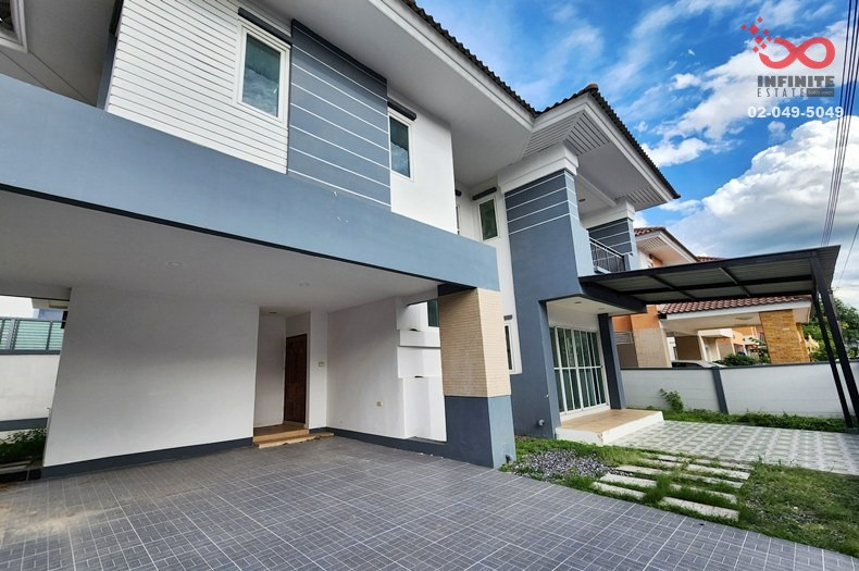 ขายบ้านเดี่ยว ภูมิสิริ รังสิต คลอง 7 ถนนรังสิต-นครนายก ธัญบุรี 2 ชั้น 52 ตร.ว.  – รูปที่ 3