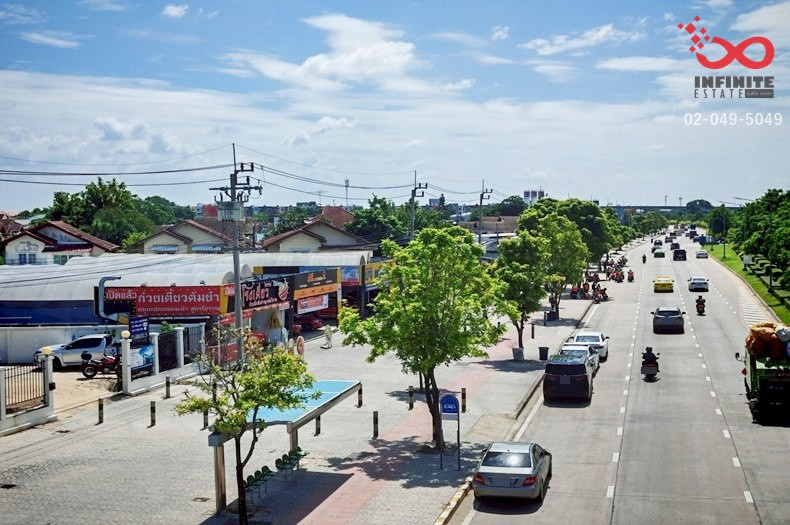 ขายที่ดินถมแล้ว 366 ตร.ว. ติดถนนเทพรักษ์ บางเขน ผังสีเหลือง ย.3   – รูปที่ 4